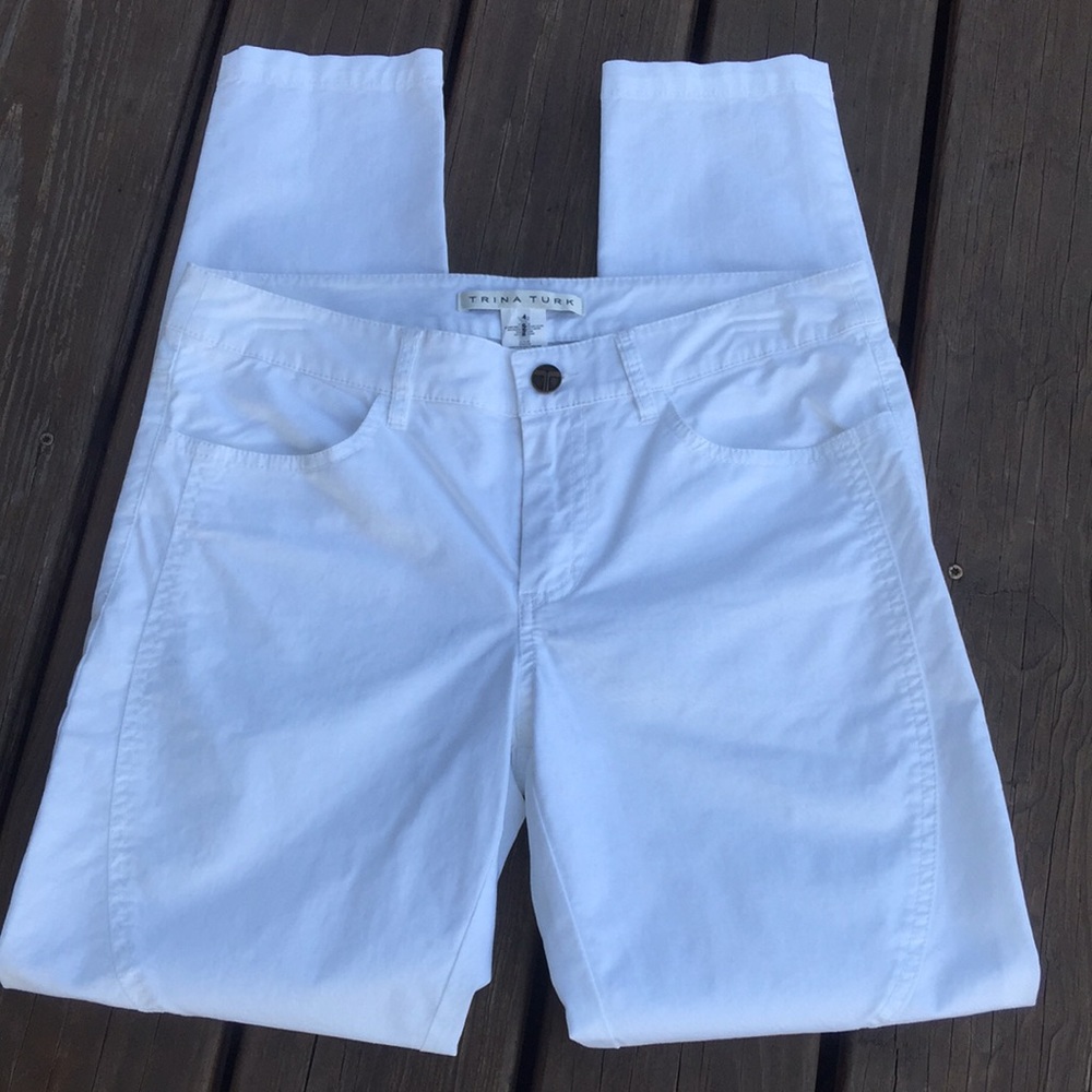 Trina Turk White Pants